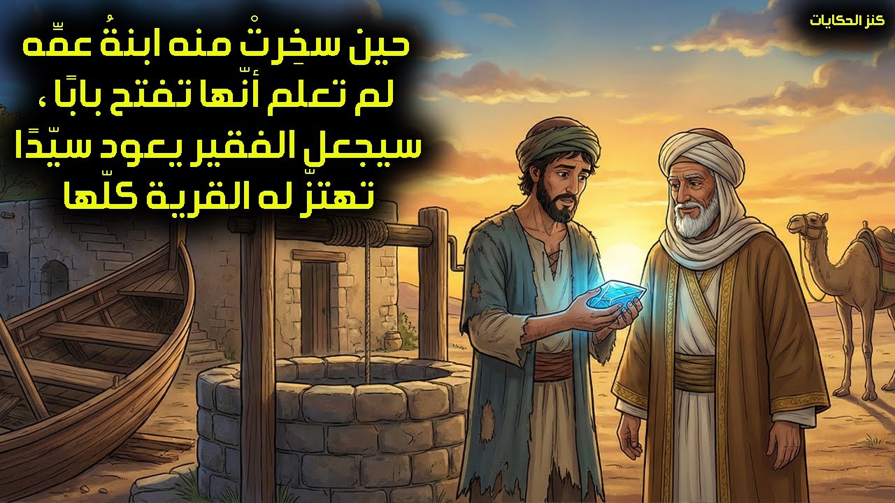 قصة التاجر الفقير الذى سخرت منه ابنةُ عمّه حتى جاء اليوم الذي عاد فيه سيّدًا لا يجرؤ أحد على مخالفته
