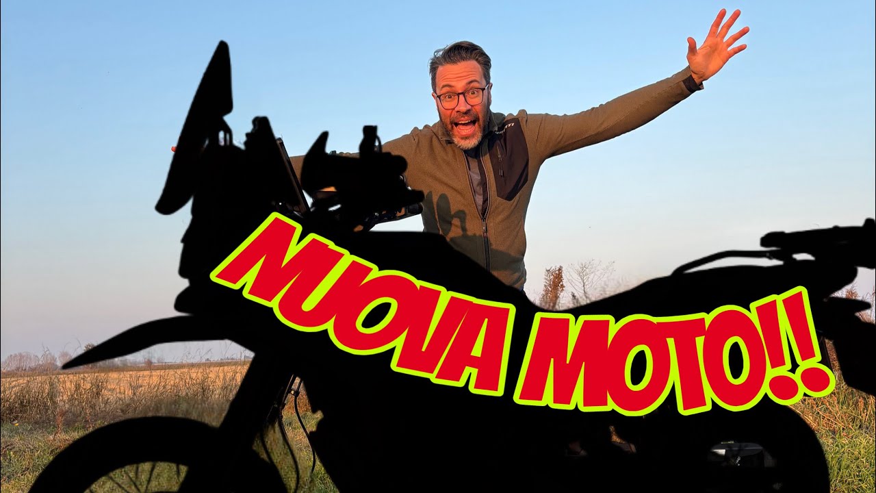 VI SVELO LA MIA NUOVA MOTO!!!