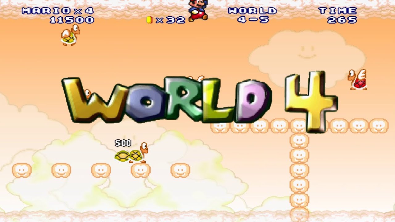 Mario Forever Rainbow Land v2.0 - World 4