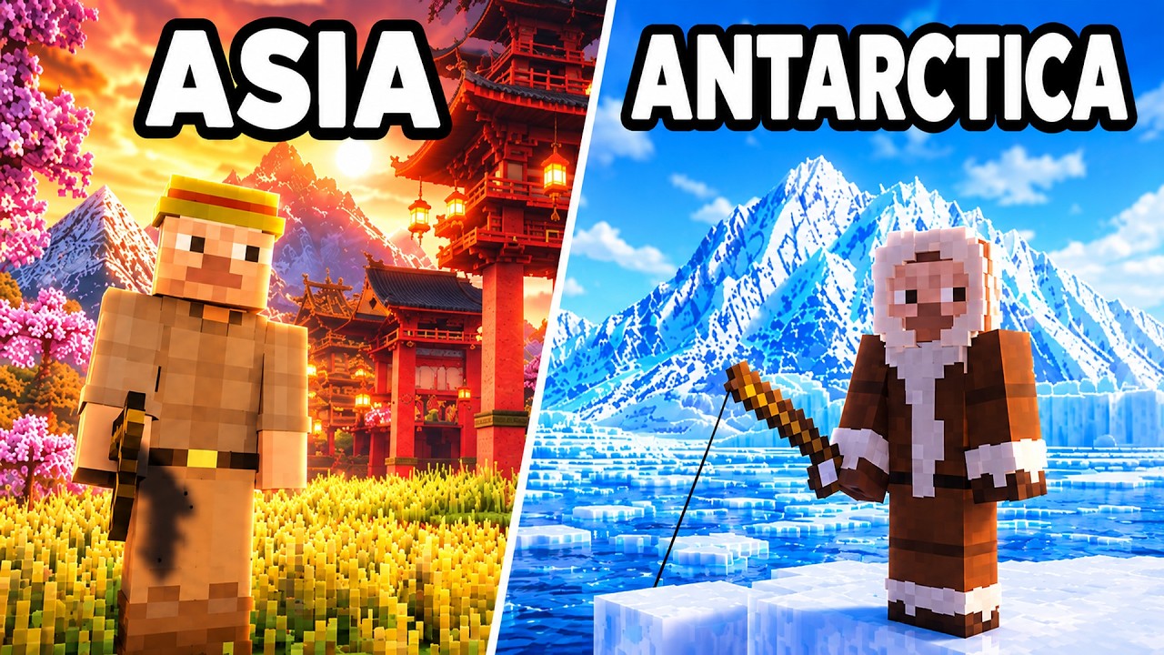 Я выжил 100 дней на ЗЕМЛЕ в Minecraft Hardcore