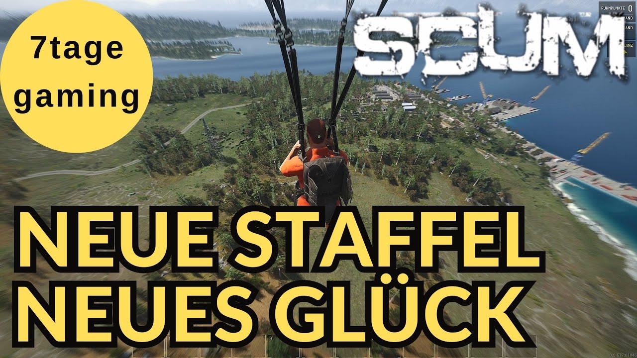 SCUM 2024 🏹 1: Neuer Start - Neues Glück. Ich habe großes vor