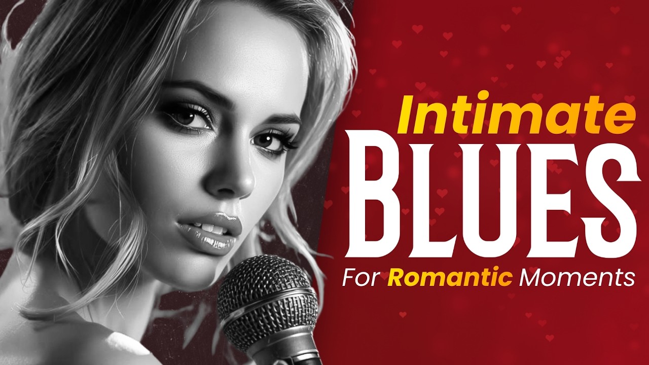 🔴 Romantic Blues Live Stream – Sensual Slow Music for Bedroom Nights