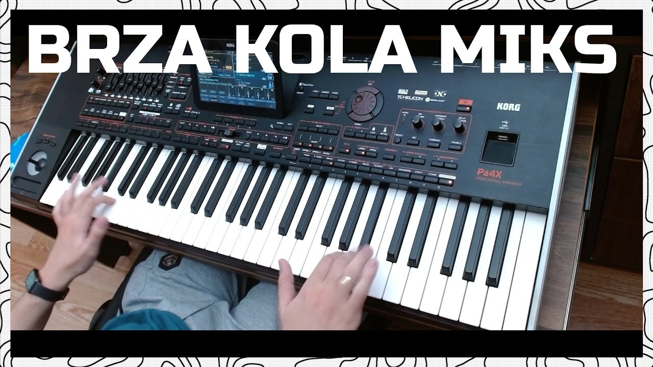 Brza Kola MIKS // MARKO MX - Uzivo Sa Lajva - KORG Pa4x!