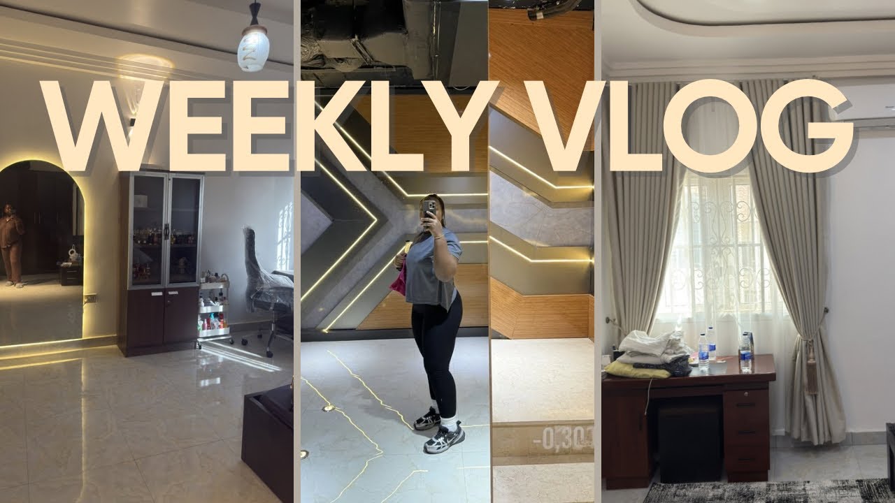 Abuja Living: Room Renovation| Restocking Groceries|Getting back to the gym Episode 9