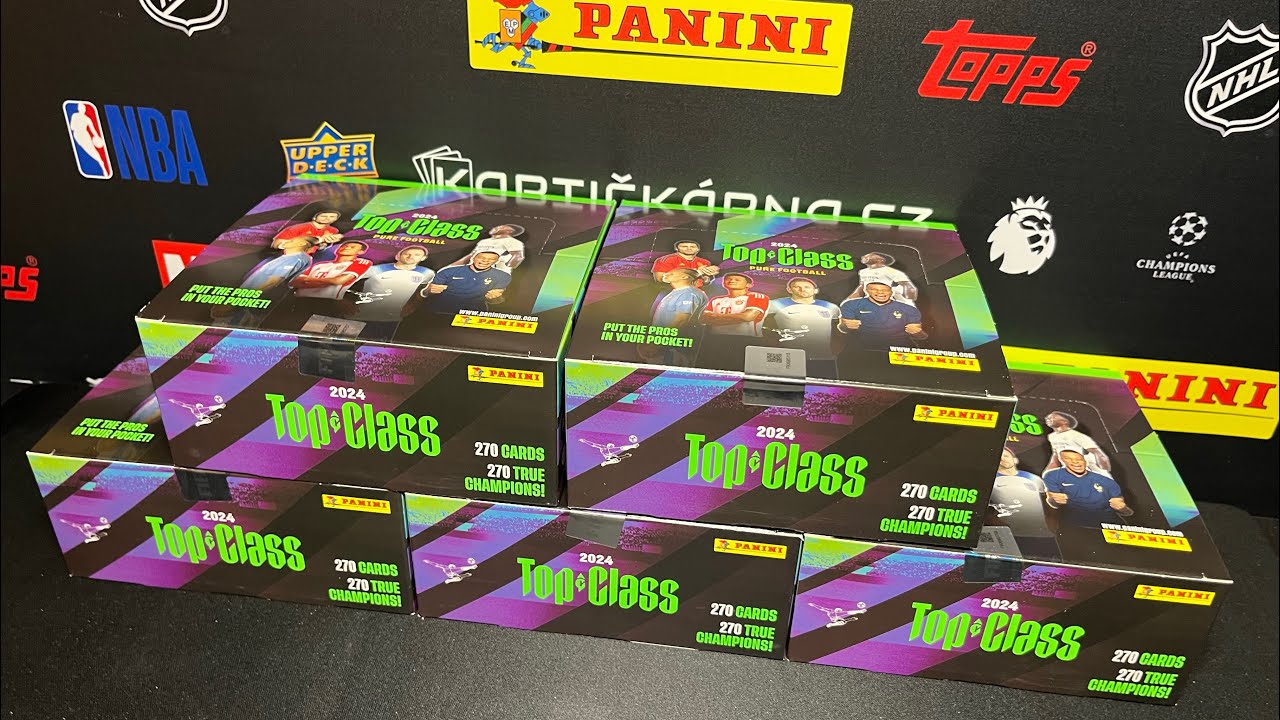 Unboxing Panini Top Class 2024 Box
