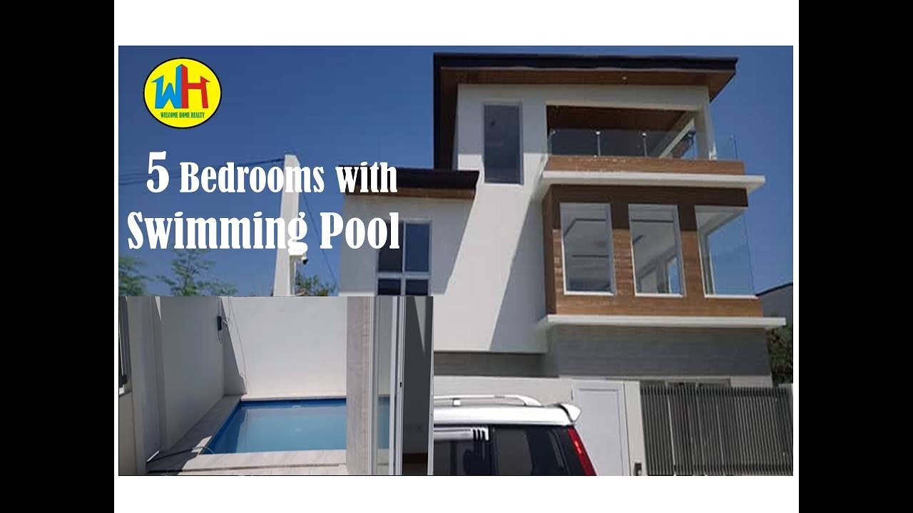 Welcome Home Realty PH- Taytay-Pasig- Mac-Mel Residence- House & Lot with Swimming Pool-Greenwoods
