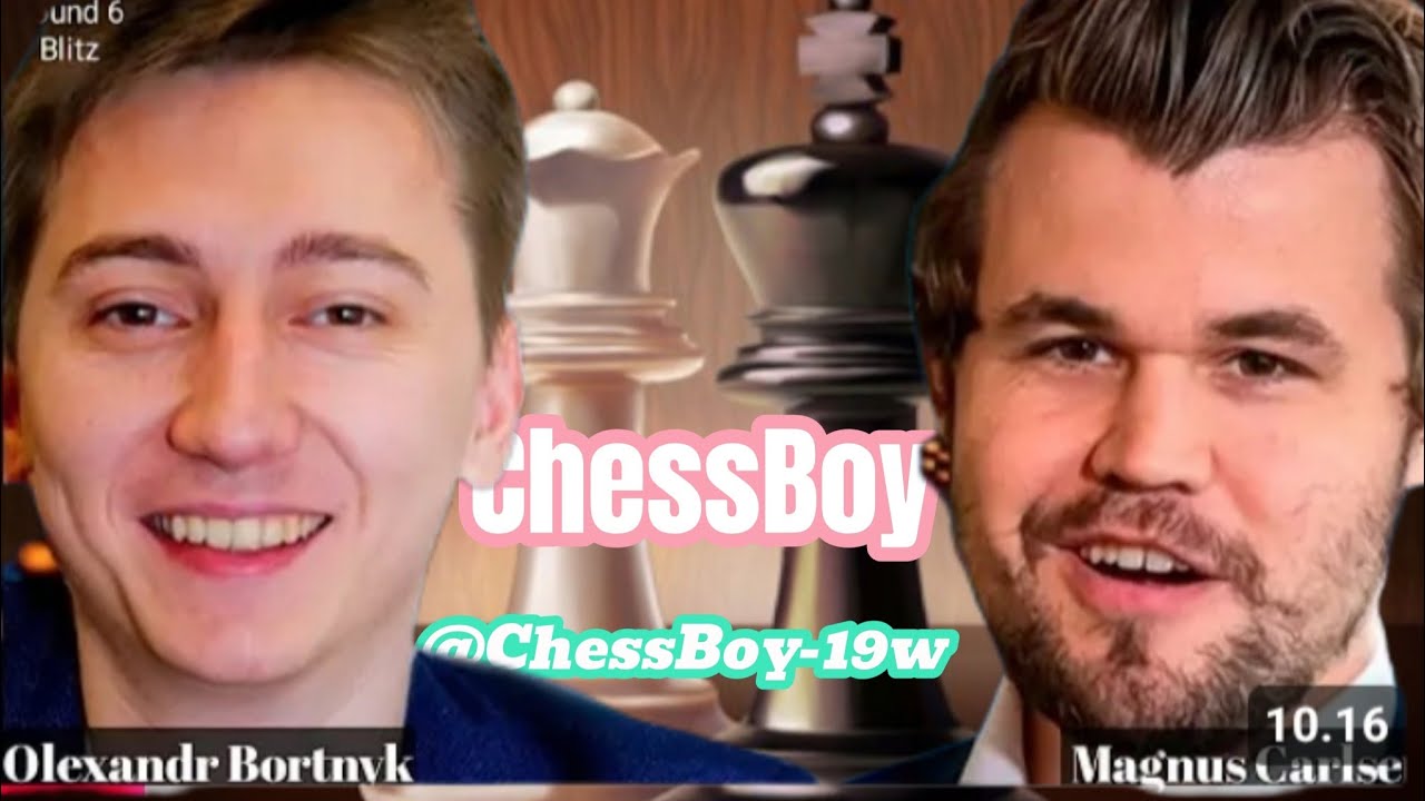 Championship World Blitz Round 6 Magnus VS Bertnyk#championsleague #magnuscarlsen#chess#video#games 