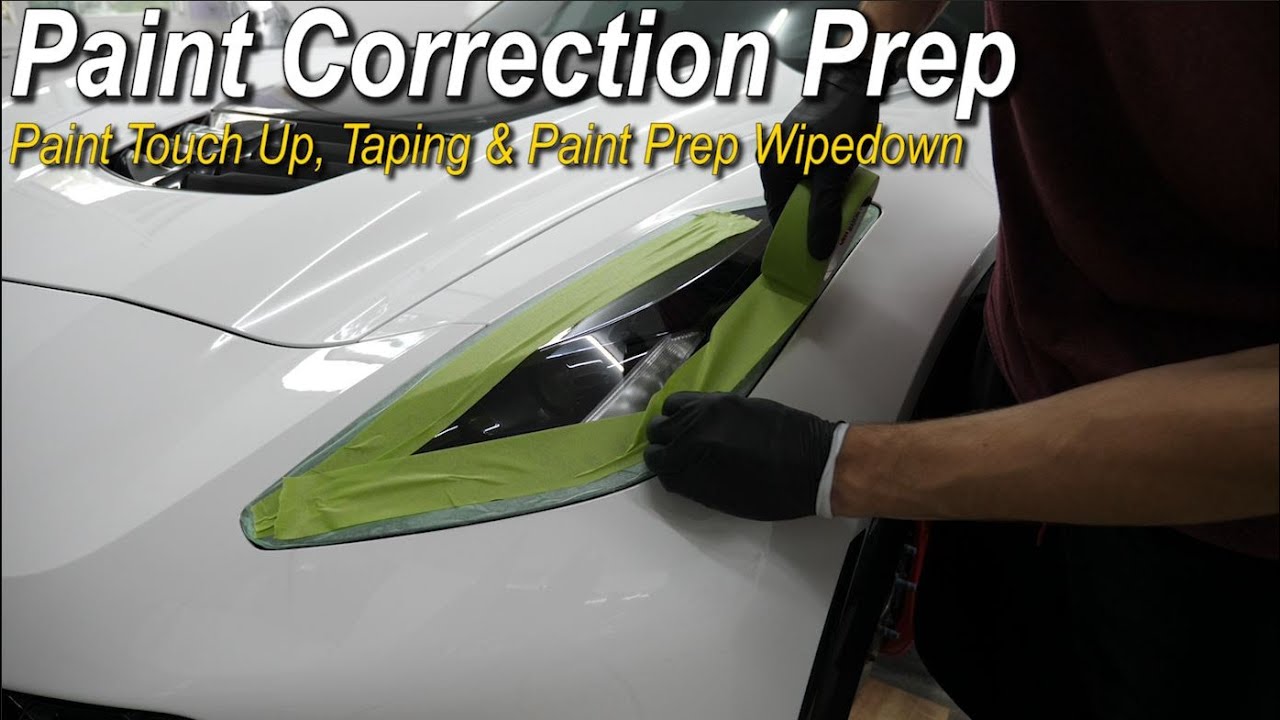 C7 Z06 Paint Correction Prep