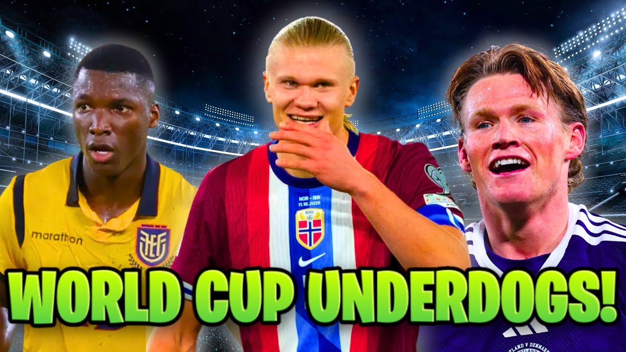 Top 5 Underdog Countries That Could Shock the 2026 World Cup!