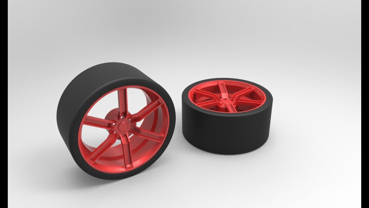 Mastercam X5 || 3D modeling #62 || Wheel