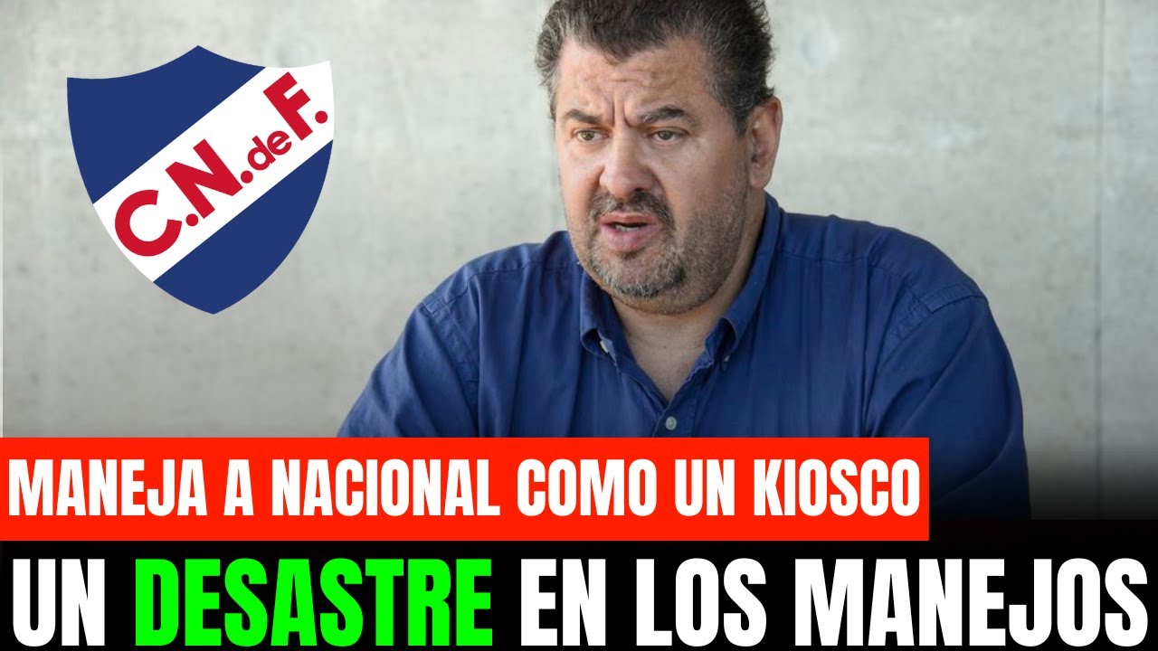 🔴 PERCHMAN MANEJA A NACIONAL COMO UN KIOSCO