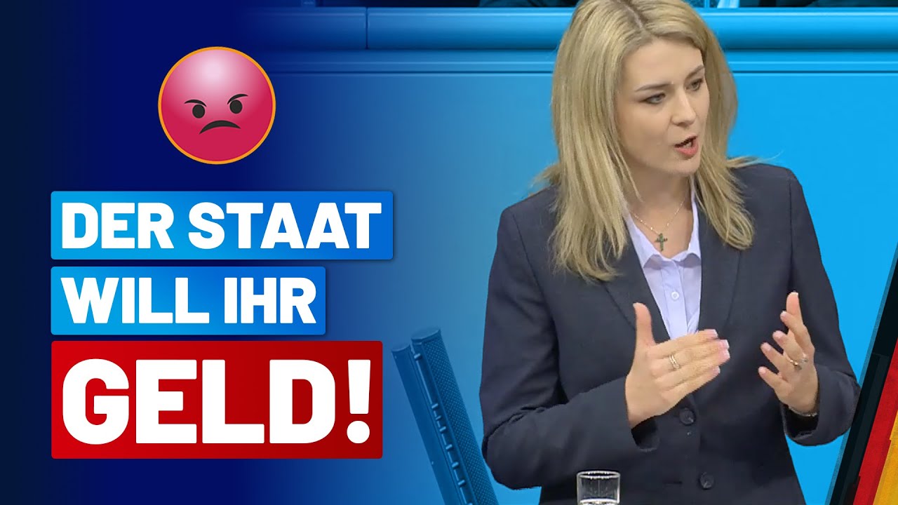 Der Staat will Ihr Geld! - Diana Zimmer - AfD-Fraktion im Bundestag