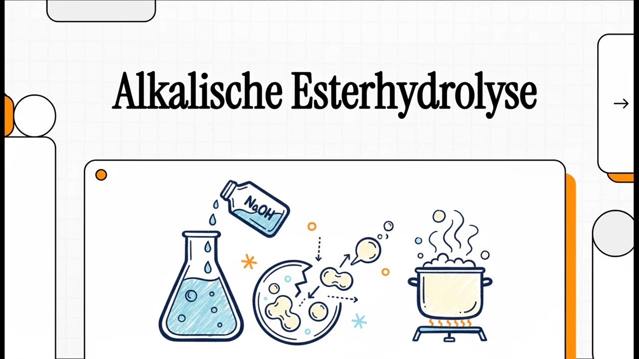 Alkalische Esterhydrolyse | EINFACH ERKL&Auml;RT