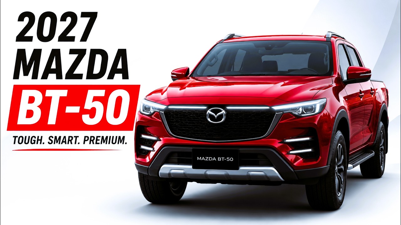 Lepsza niż Toyota Hilux? Oto zupełnie nowa Mazda BT-50 2027!