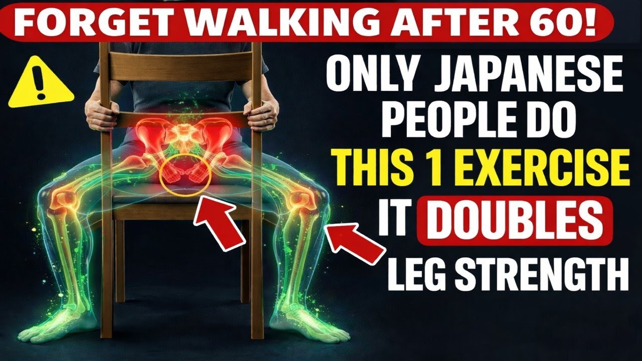 6 Japanese Exercises That DOUBLE Leg Strength After 60 | Senior Fit Secrets