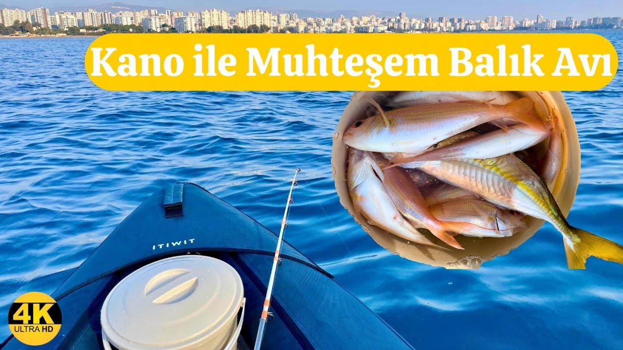 Decatlon Kano ile Muhteşem  Balık Avı | #fishing #canoe #fish #camping #camp