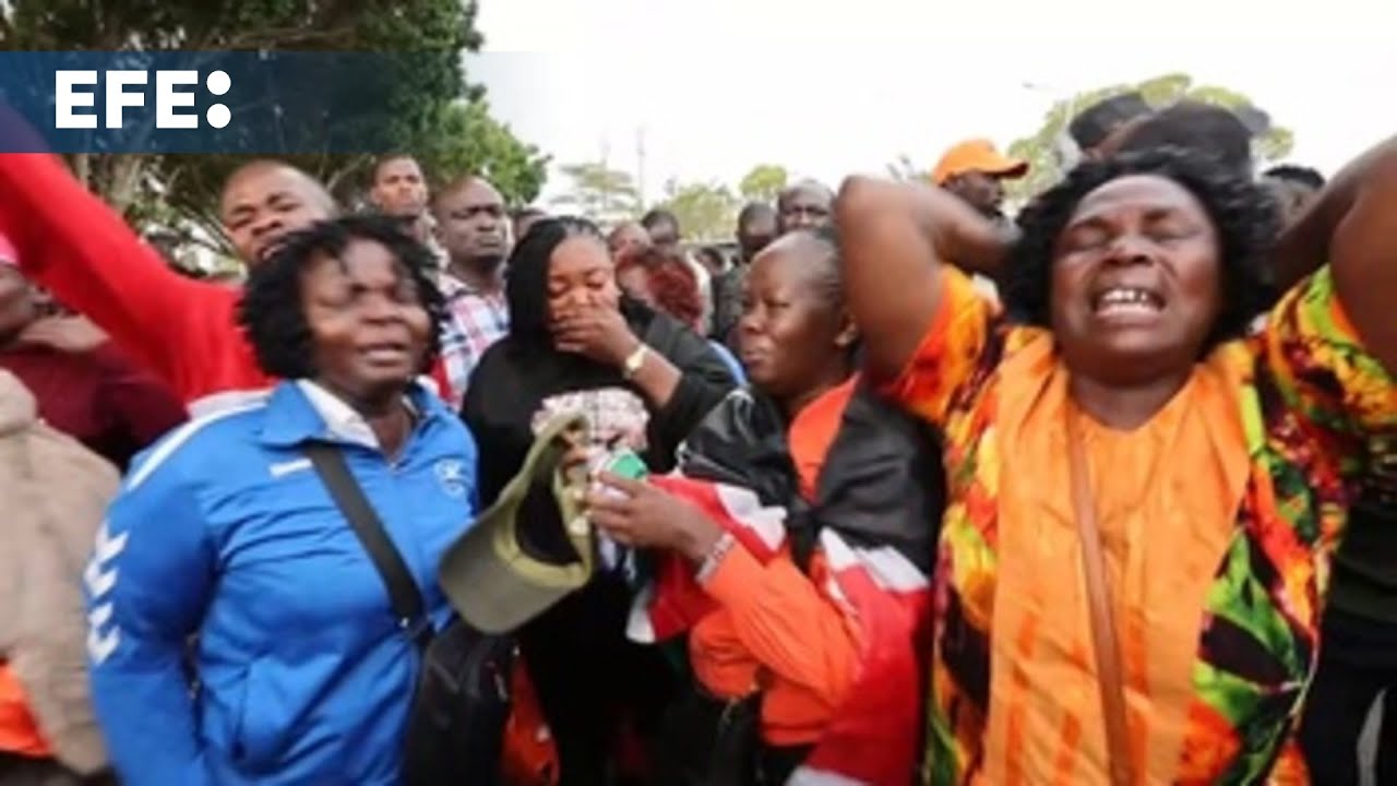 Al menos dos muertos por disparos policiales en la capilla ardiente de Odinga en Nairobi