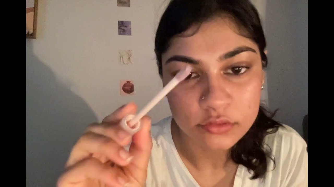 asmr doing your eye makeup