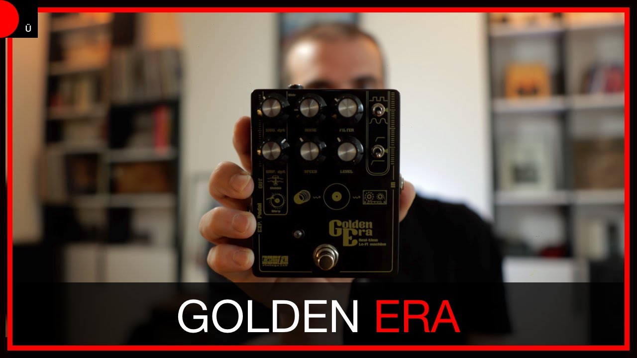 TEFI VINTAGE LAB GOLDEN ERA, UNE PEDALE LO-FI MAIS AUSSI UN VIBRATO!