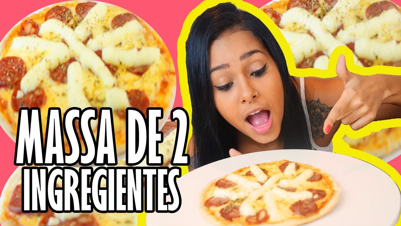 RECEITA: PIZZA MAIS FÁCIL DO MUNDO 🍕