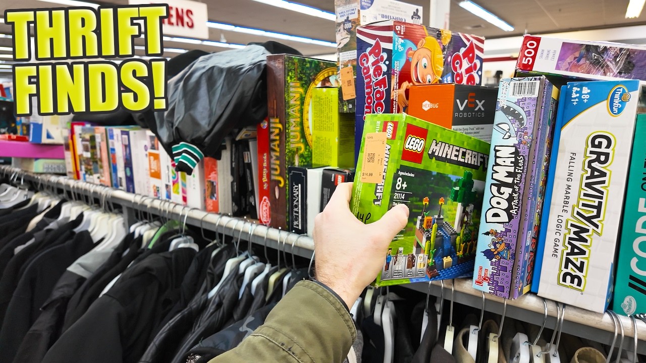 This Thrift Store ALWAYS has Valuable Stuff Just Sitting on the Shelves!