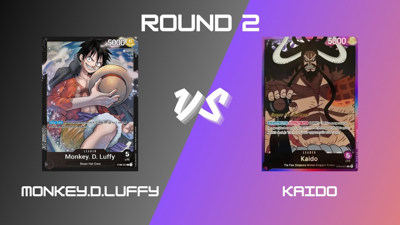St08 Luffy vs Kaido | Round 2 | Off-meta Tournament | POV