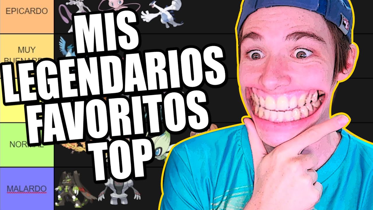 Folagor Hace TOP LEGENDARIOS POKÉMON (MIS FAVORITOS)