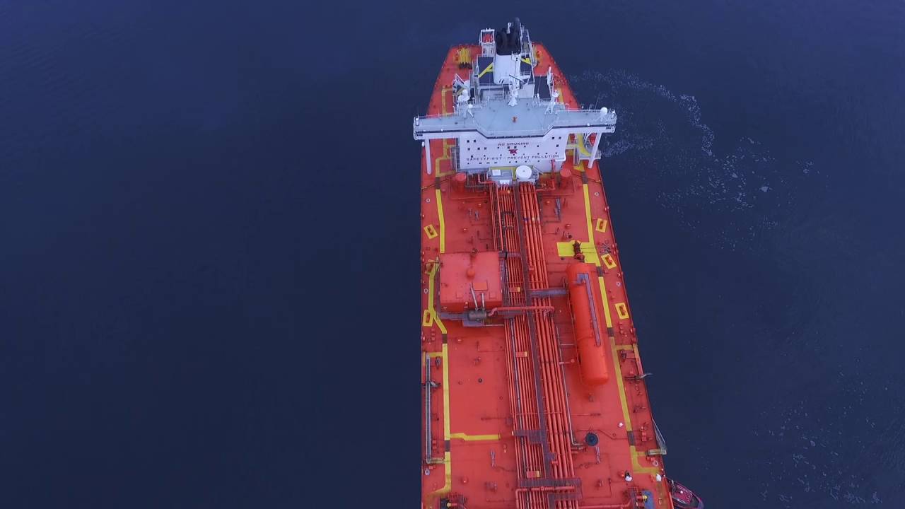 Stena Sirita drone video