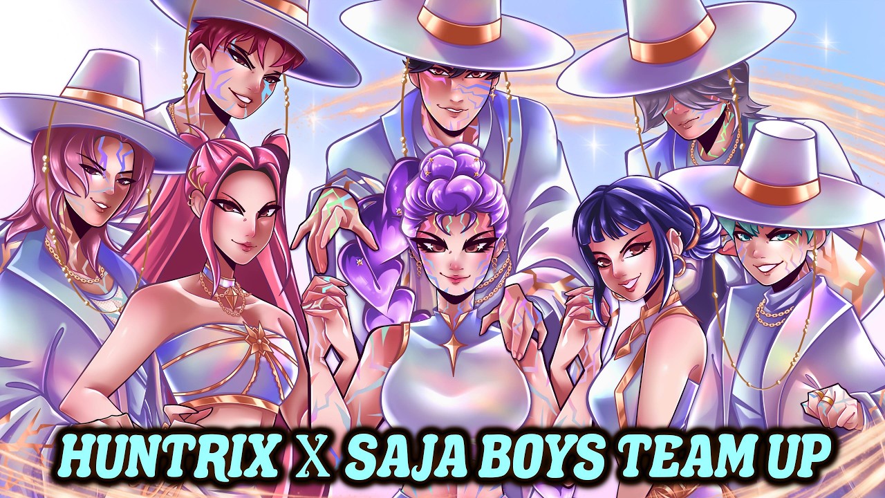 HUNTRIX X SAJA BOYS TEAM UP SONG - How It&rsquo;s Done | KPop Demon Hunters Animation |【By MilkyyMelodies】