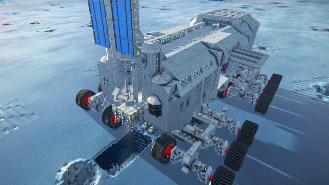 Перестройка Баржи, КОЛЁСА    ✦Space Engineers✦ #14