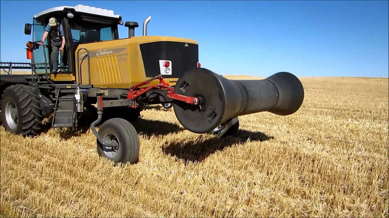Free Form Plastics Adjustable Hydraulic Swath Roller - features