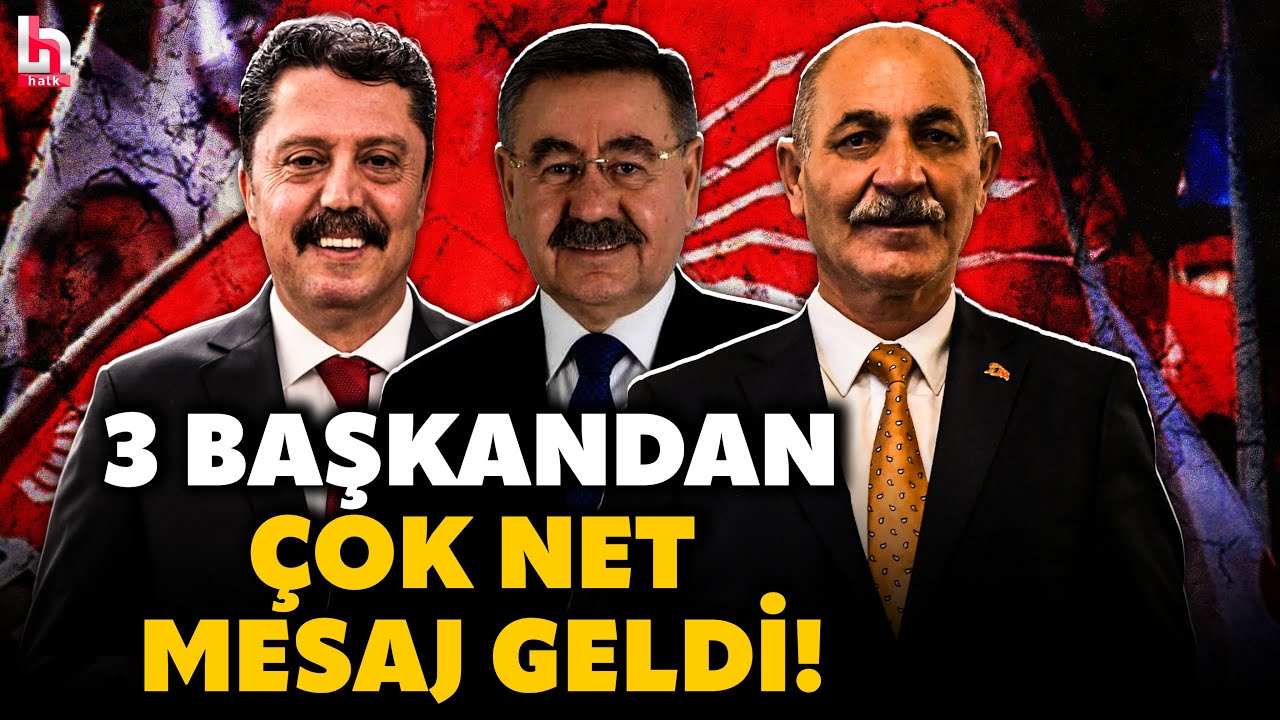 'CHP'DEN İSTİFA EDECEKLER' İDDİASI GÜNDEMİ SALLAMIŞTI! Adı geçen 3 belediye başkanından açıklama!