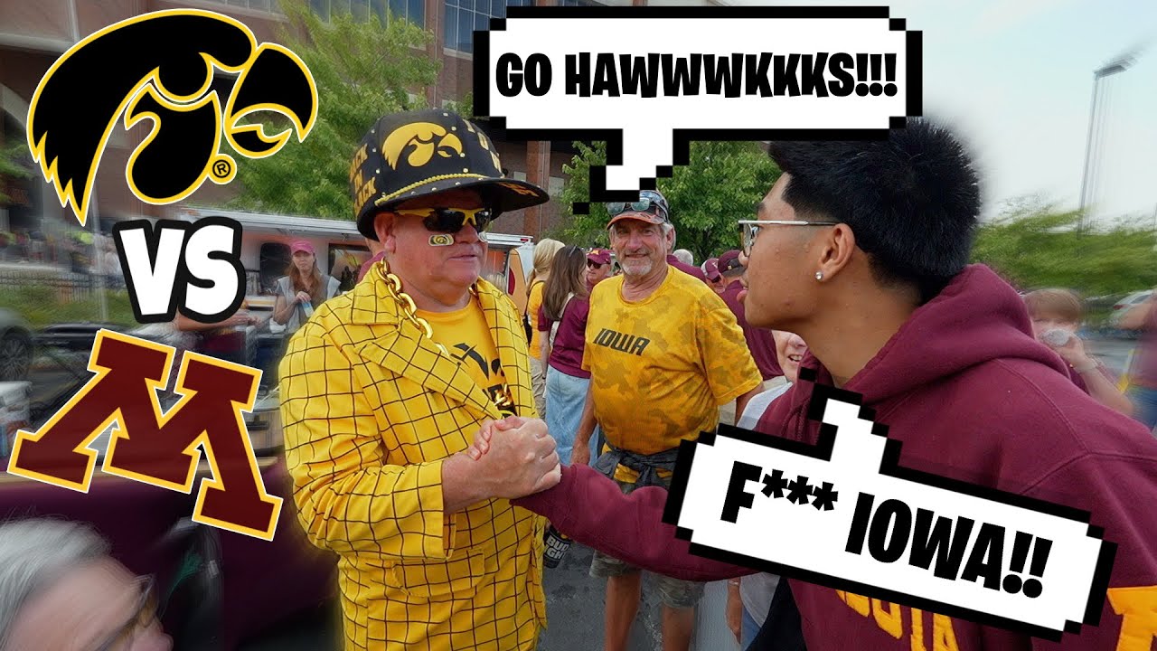 The RIVALRY of University of Minnesota vs Iowa Football!