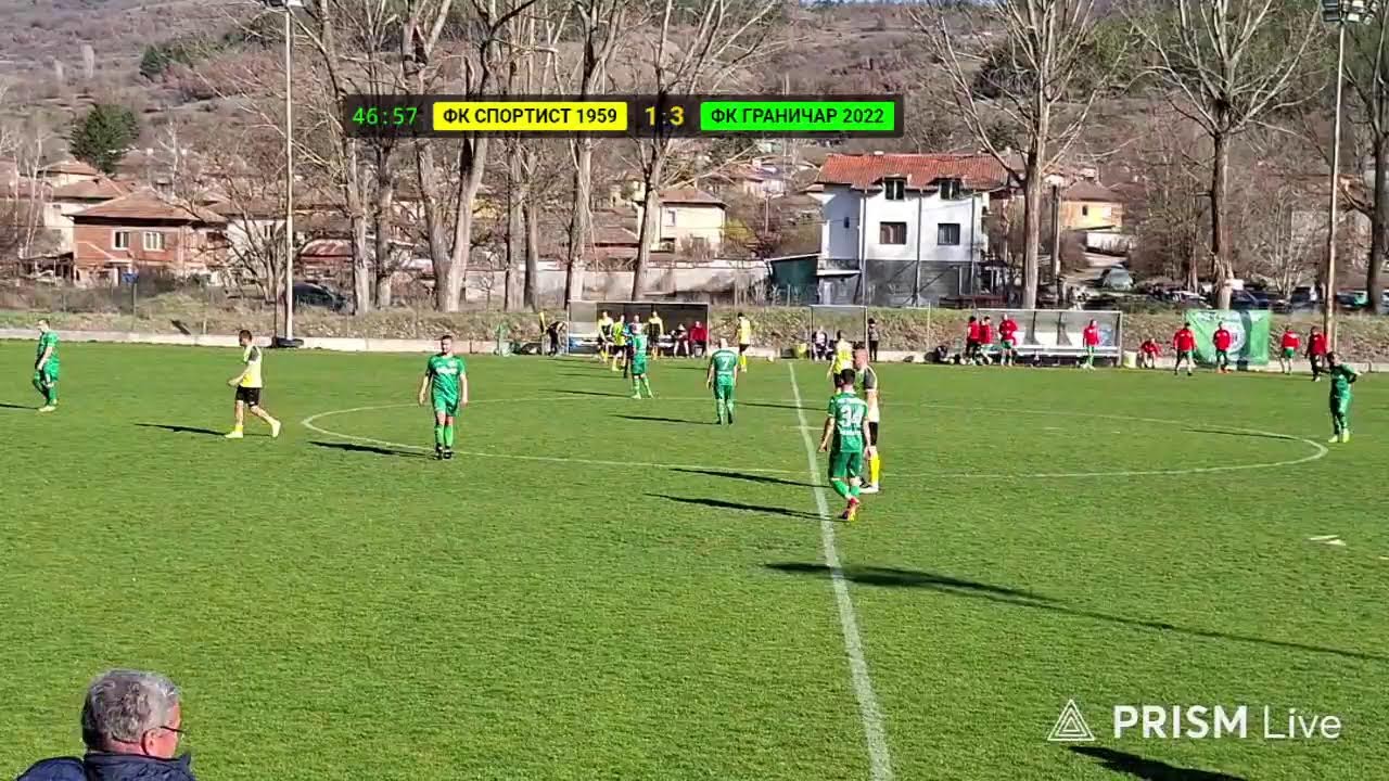 ⚽️ 1-во полувреме на футболна среща: ФК СПОРТИСТ 1959 Падеш 🆚 ФК ГРАНИЧАР 2022 Логодаж - 15.03.2026г