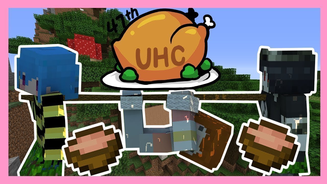【Minecraft｜第47屆UHC】│蘑菇湯居然有金蘋果的效果！│沒有補師的戰鬥│
