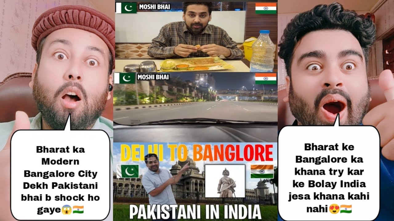 Pakistani First Impression Of Bangalore And Bangalore Street food