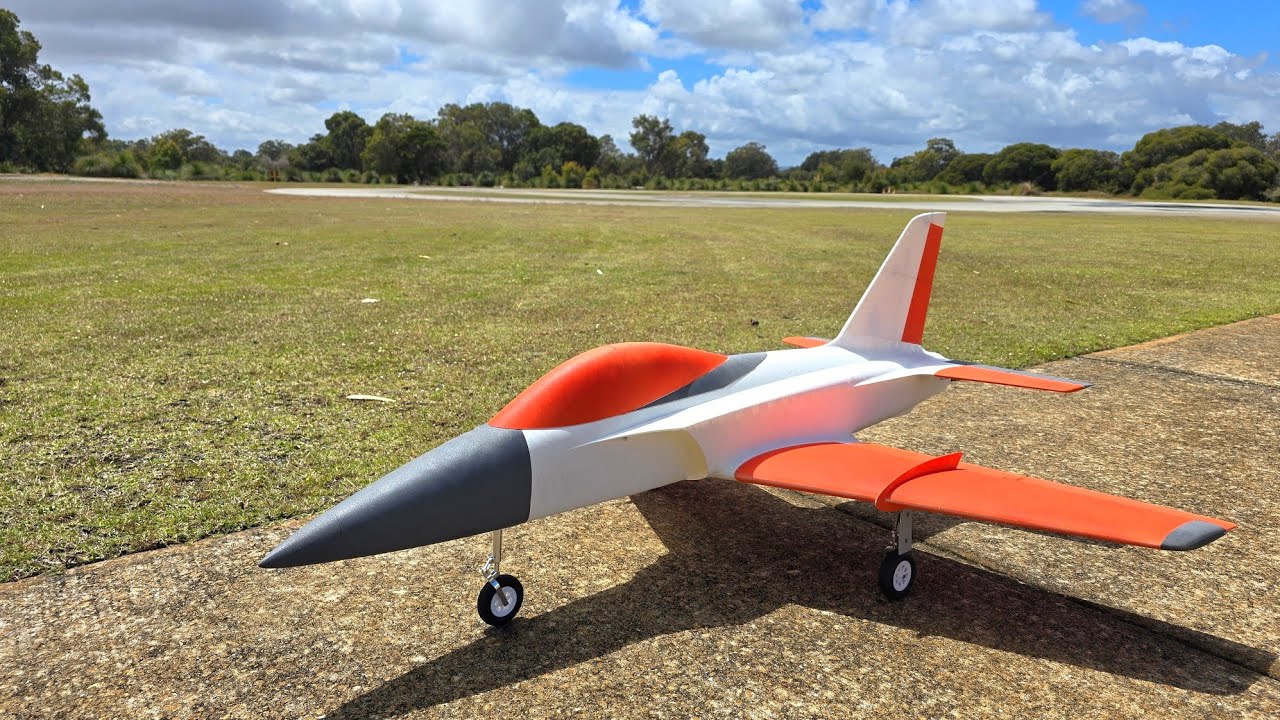 Another flight of my 3D Printed Venom 90mm Jet (LSPlanes Design)