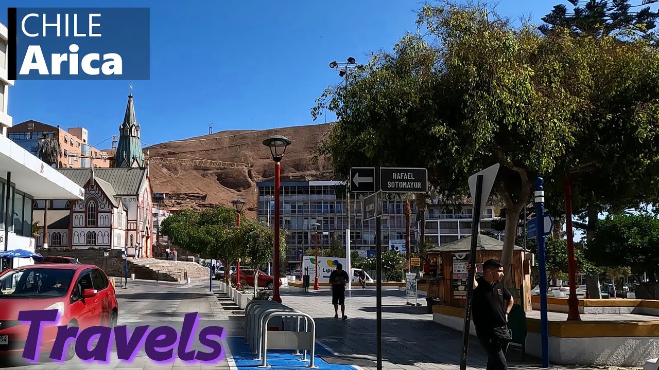 🚶CAMINATA por ARICA 🇨🇱 Chile 4 K 🚶&zwj;➡️Walking Tour