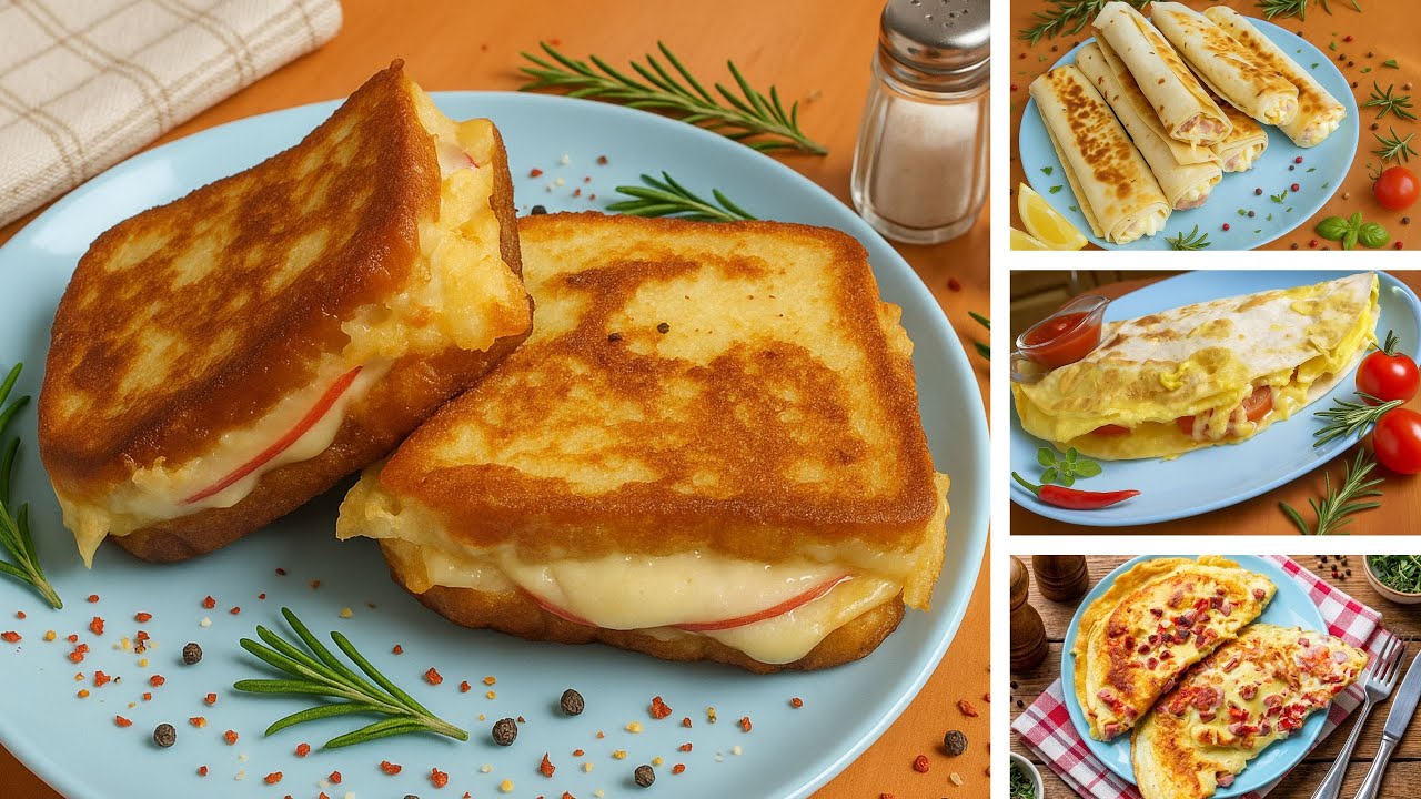 Завтрак за 10 минут. БЫСТРО и ВКУСНО!!!