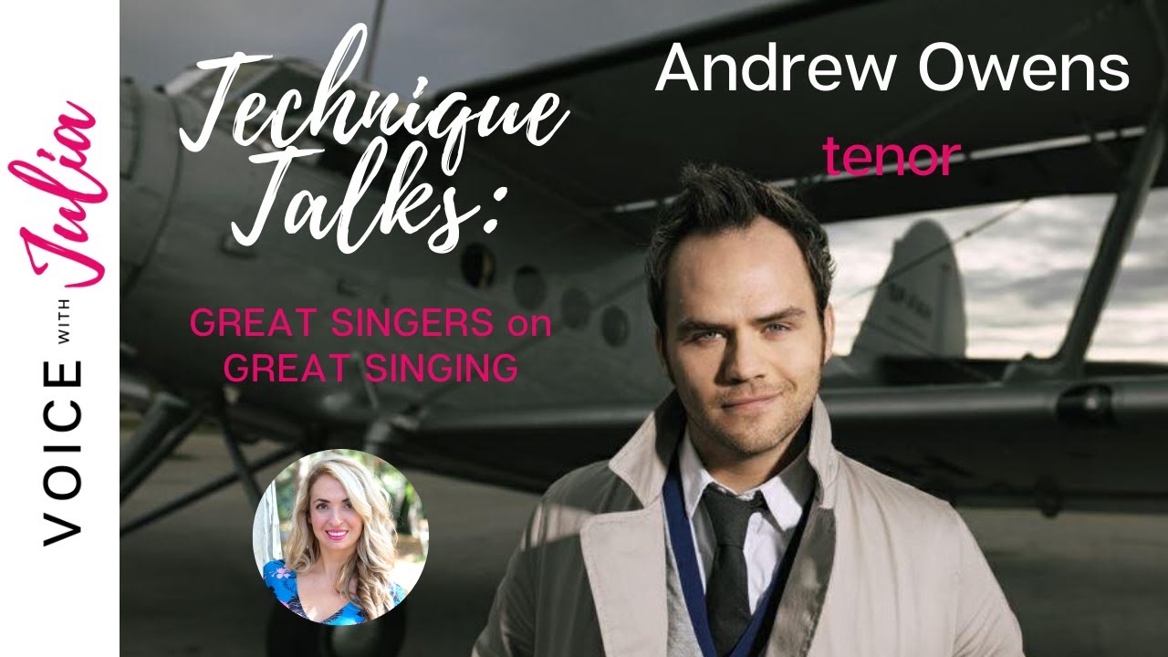 Tenor, Andrew Owens, Shows Us How to Sing High Notes (with GREAT technique)