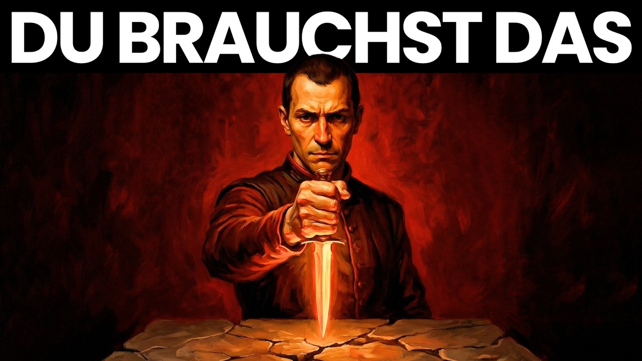 Der grausame Rat, den dein Vater dir hätte geben sollen — Machiavelli