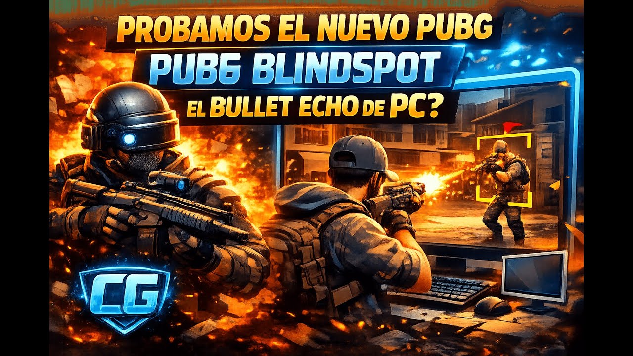 PROBAMOS EL NUEVO PUBG l PUBG BLINDSPOT l EL BULLET ECHO DE PC