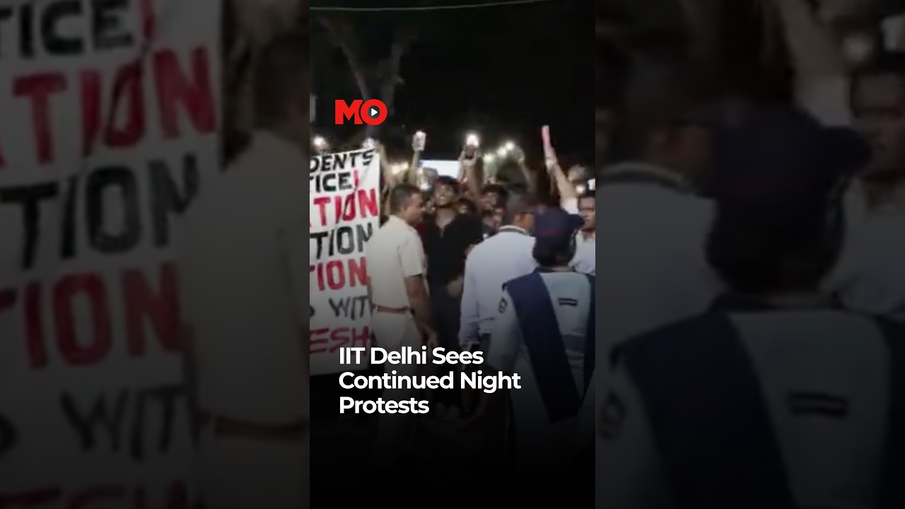 IIT Delhi Night Protests Continue After Student&rsquo;s Death, Students Demand Accountability