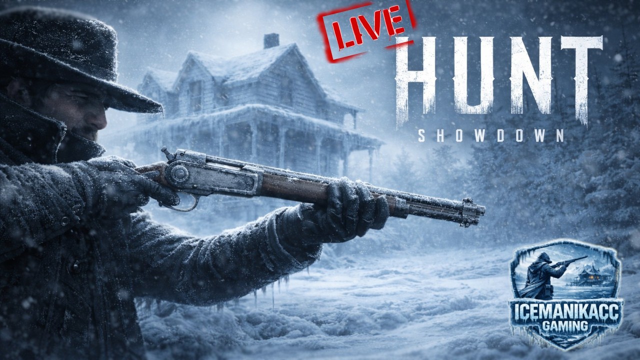 🔴❄️ LIVE | Helloo people!!! Malo raniji live - 6⭐ Hunt Showdown 1896