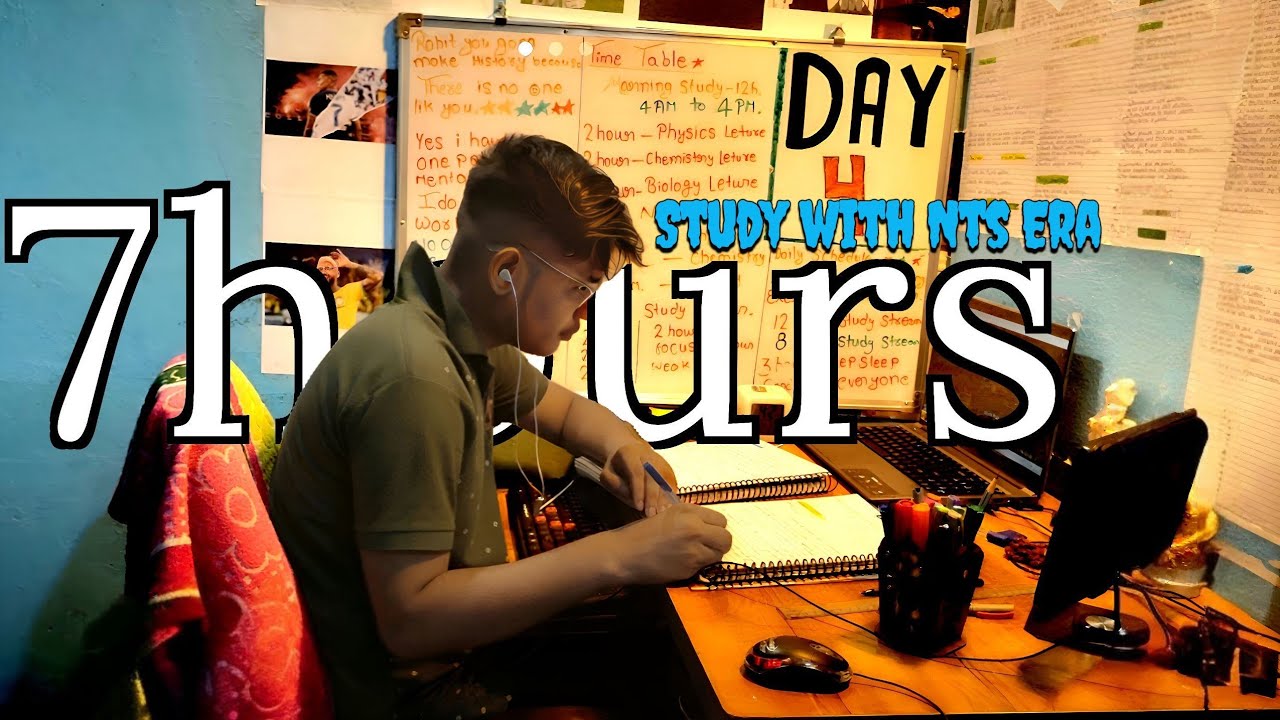 LIVE | 7-HOUR Study With Me 📚 🌧️ Rainy UK Ambience & Pomodoro Timer 60 & 10
