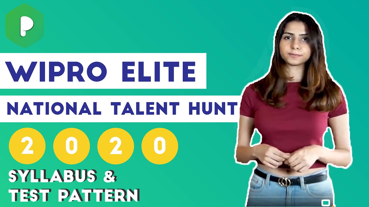 Wipro Elite National Talent Hunt 2020 Syllabus and Test Pattern