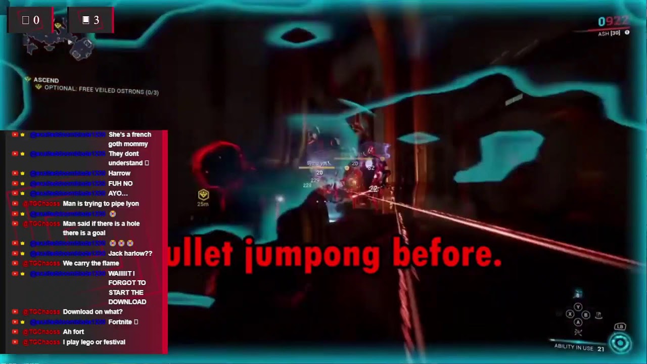 WARFRAME UPDATE!!!! (stream audio was buggin we're restarting)