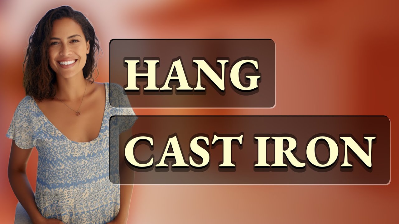 How Can You Safely Hang Heavy Cast Iron Pans in Your Kitchen?