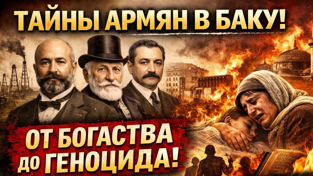 АРМЯНСКИЙ Баку: Как миллионеры строили город, который их погубил.