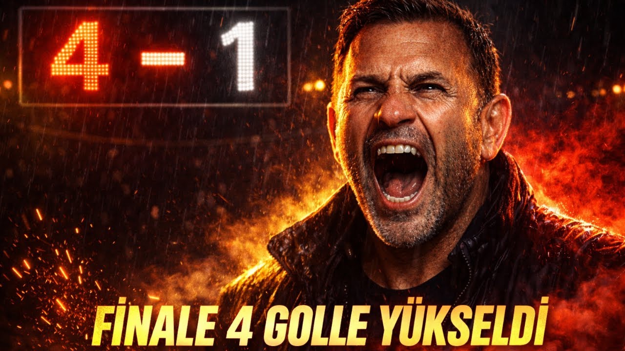 GALATASARAY'DAN GÖVDE GÖSTERİSİ! 🦁 4-1'lik Maç Sonu Transfer Bombası Patladı!